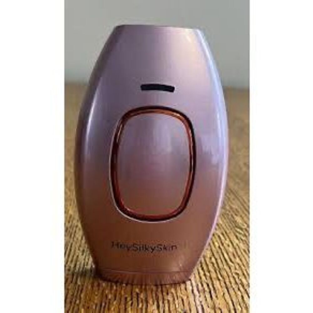 Hey Silky Skin Women's Advanced IPL Hair Removal Handset Rose Gold Pink New - Picture 6 of 15